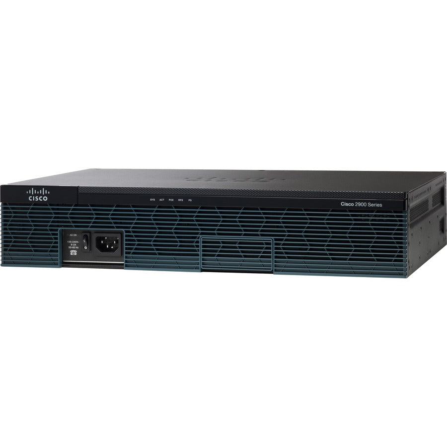Cisco 2911 Integrated Services Router - Gigabit Ethernet Router Solutions | TECISOFT CISCO2911/K9-RF