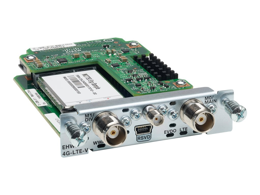 Cisco 4G LTE Wireless WAN Card - Wireless cellular modem - 4G LTE - EHWIC - 100 Mbps - refurbished - for ISR G2