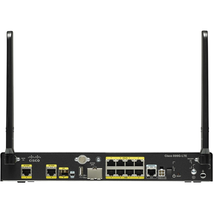 Cisco 899G 4G LTE Router - Secure Gigabit Ethernet WAN | Tecisoft C899G-LTE-VZ-K9