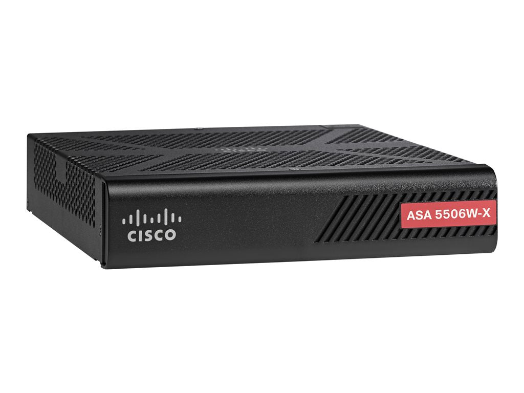Cisco ASA 5506W-X with FirePOWER Services - Security appliance - 8 ports - 1GbE - Wi-Fi - desktop
