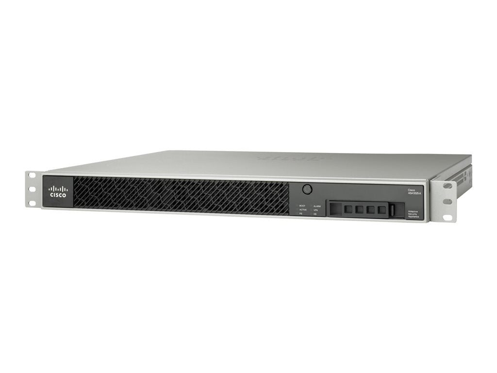 Cisco ASA 5525-X Firewall Edition - Security appliance - 8 ports - 1GbE - DC power - 1U - refurbished - rack-mountable ASA5525-DC-K8-RF