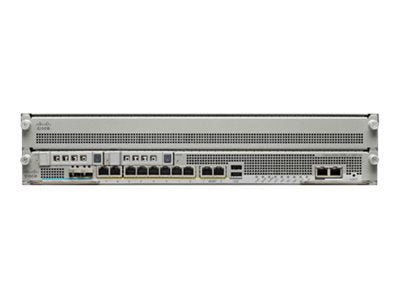 Cisco ASA 5585-X Security Plus Firewall Edition SSP-20 bundle - Security appliance - 8 ports - GigE - 2U - refurbished -