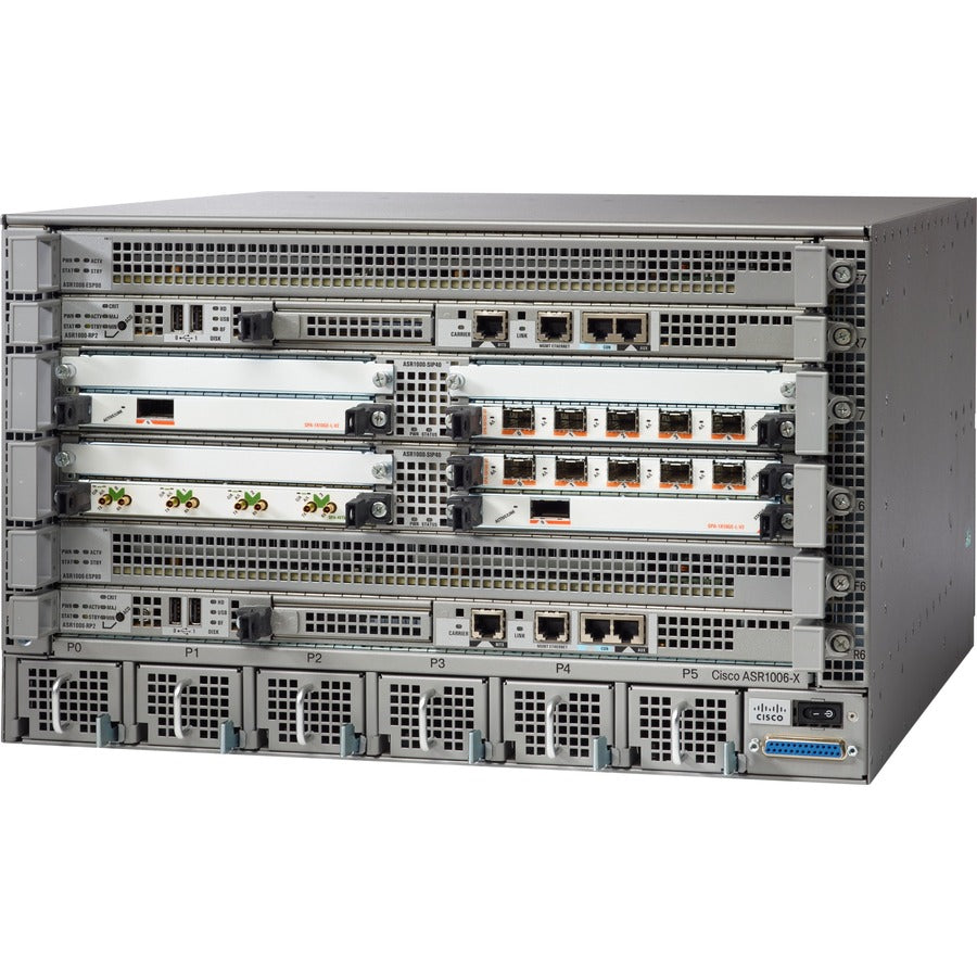 Cisco ASR 1006-X Router - Enterprise SD-WAN Edge Router with 100 Gbps | TecIsoft ASR1006-X