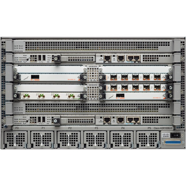 Cisco ASR 1006-X Router - Enterprise SD-WAN Edge Router with 100 Gbps | TecIsoft ASR1006-X