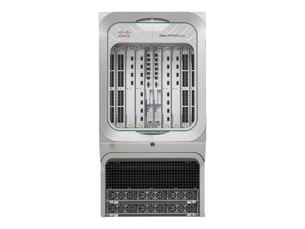 Cisco ASR 9010 with PEM Version 2 - Modular expansion base - rack-mountable - refurbished