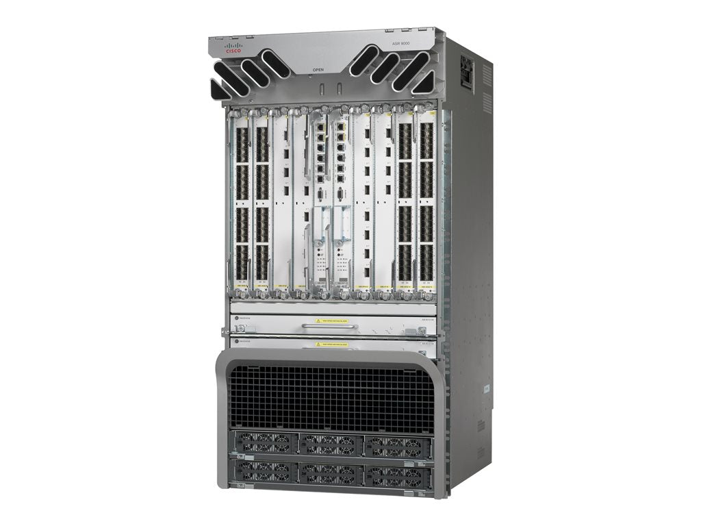 Cisco ASR 9010 with PEM Version 2 - Modular expansion base - rack-mountable - refurbished