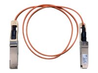 Cisco Active Optical Cable - 40GBase direct attach cable - QSFP+ to QSFP+ - 25 m - fiber optic - SFF-8436 - remanufactured - QSFP-H40GAOC25M-RF
