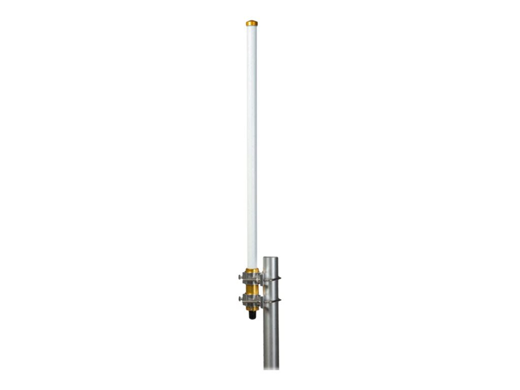 Cisco - Antenna - 5 dBi - omni-directional - outdoor, wall-mountable, pole mount - white - remanufactured - for P/N: IR510-OFDM-BRZ/K9, ANT-LPWA-DB-ON5-RF