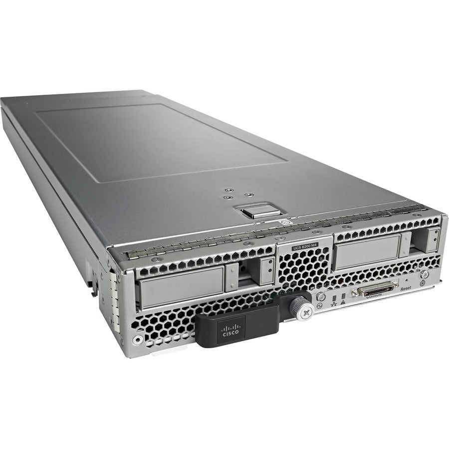 Cisco B200 M4 Blade Server - 2 x Intel Xeon E5-2697 v3 2.60 GHz - 256 GB RAM - Serial ATA, Serial Attached SCSI (SAS) Controller UCS-SP-B200M4-C2T