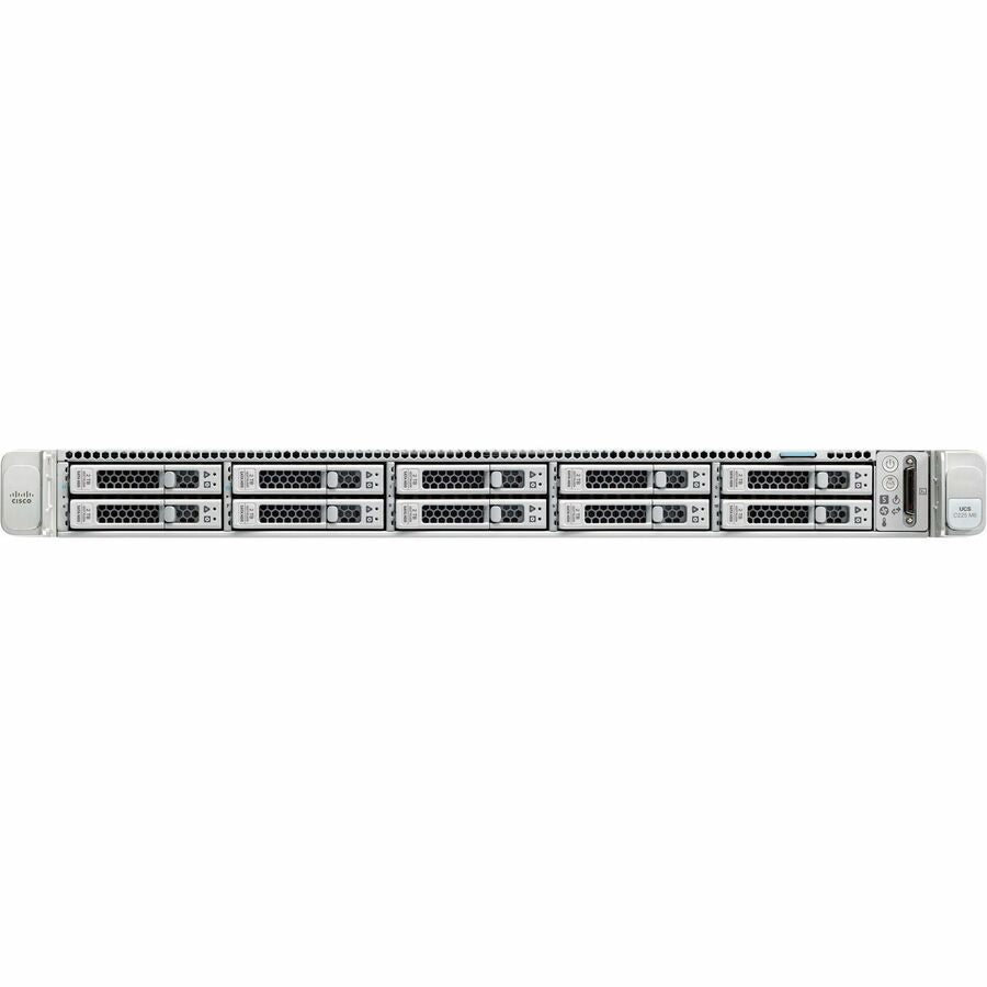Cisco Barebone System - 1U Rack-mountable - 2 x Processor Support - AMD Chip - 8 TB DDR4