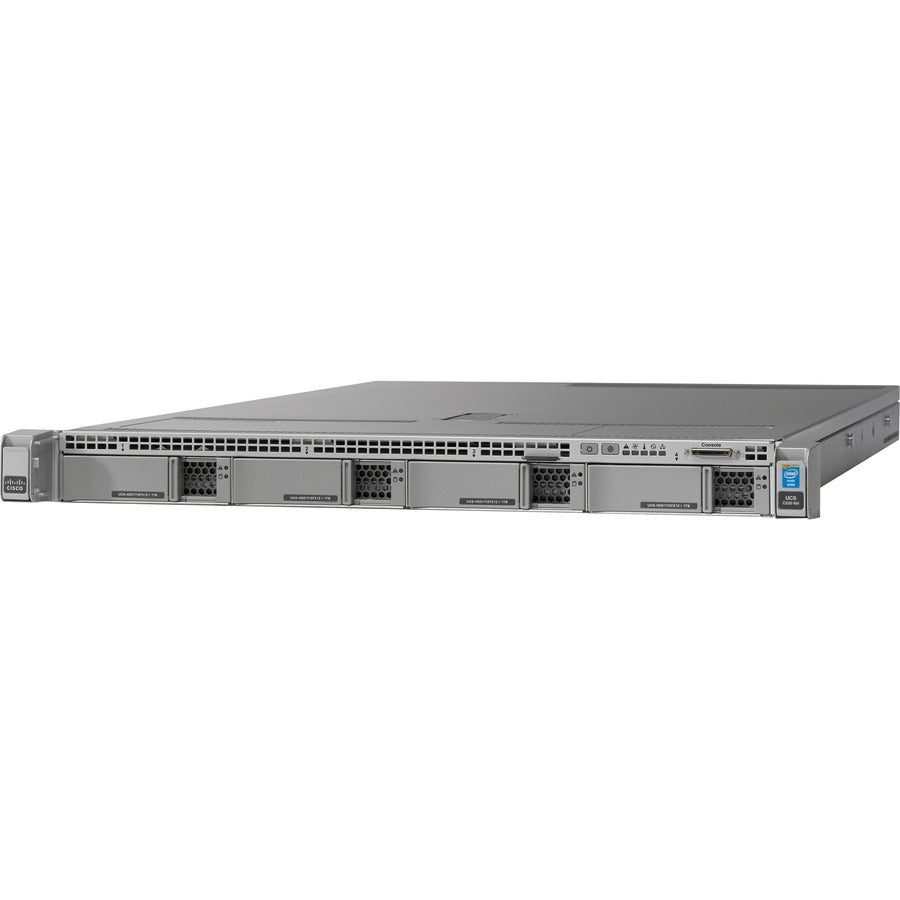 Cisco C220 M4 1U Rack Server - 2 x Intel Xeon E5-2609 v3 1.90 GHz - 64 GB RAM - 12Gb/s SAS Controller UCS-SPM-C220M4-B1
