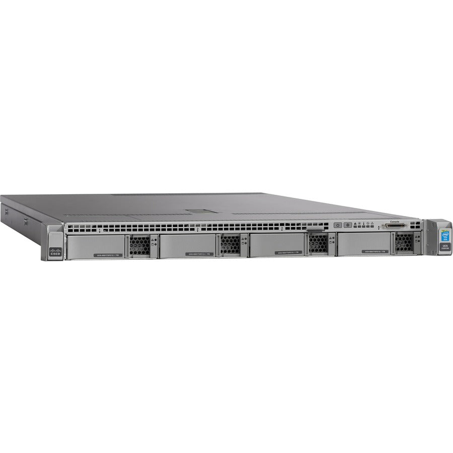 Cisco C220 M4 1U Rack Server - 2 x Intel Xeon E5-2630 v4 2.20 GHz - 64 GB RAM - Serial ATA/600 Controller UCS-SP-C220M4-B-S1