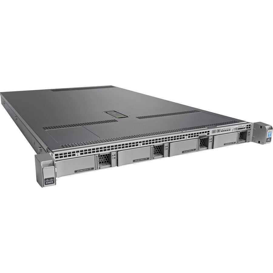 Cisco C220 M4 1U Rack Server - 2 x Intel Xeon E5-2630 v4 2.20 GHz - 64 GB RAM - Serial ATA/600 Controller UCS-SP-C220M4-B-S1