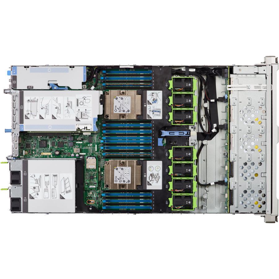 Cisco C220 M5 1U Rack Server - 2 X Intel Xeon Gold 5120 Tetradeca-Core (14 Core) 2.20 Ghz - 96 Gb Installed Ddr4 Sdram - 12Gb/S Sas Controller - 2 Processor Support - 3 Tb Ram Support - 10 Gigabit Ethernet - Aspeed Pilot 4 16 Mb Graphic Card 6X16Gb Vic138