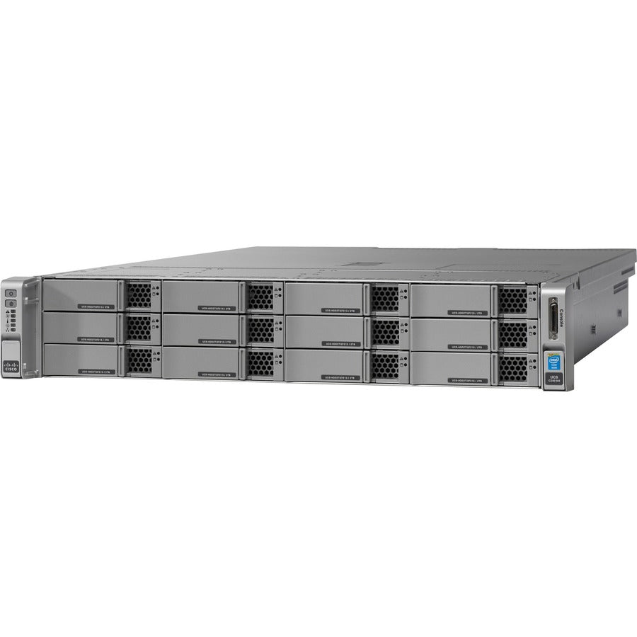 Cisco C240 M4 2U Rack Server - 2 x Intel Xeon E5-2630 v3 2.40 GHz - 128 GB RAM - Serial ATA Controller UCS-SP-C240M4L-S1