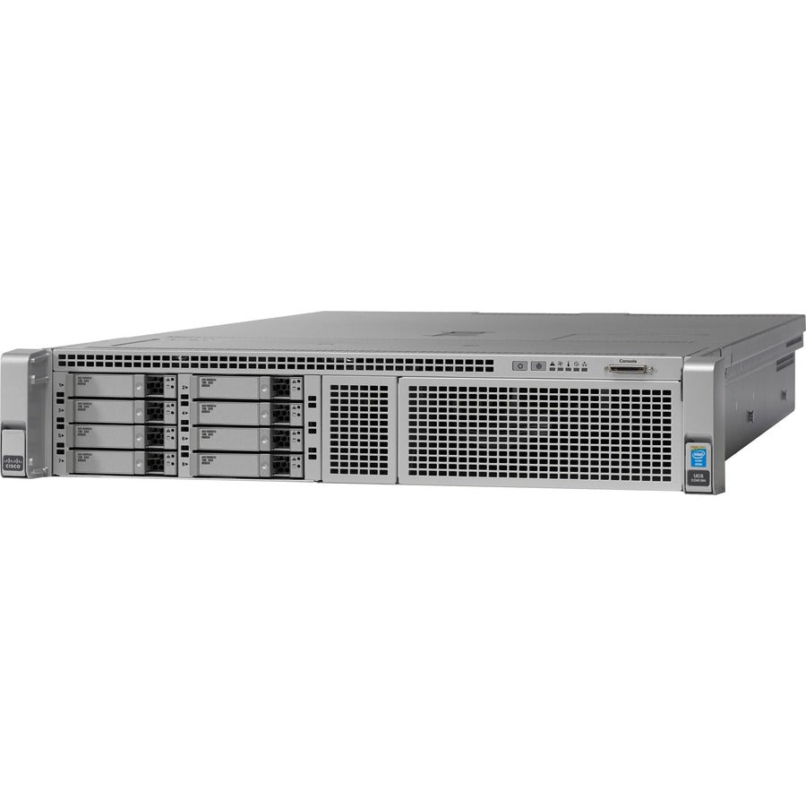 Cisco C240 M4 2U Rack Server - 2 x Intel Xeon E5-2680 v3 2.50 GHz - 32 GB RAM - 12Gb/s SAS, Serial ATA Controller - Refurbished UCS-SPRC240M4P2-RF