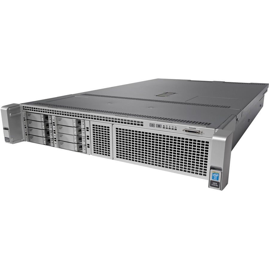 Cisco C240 M4 2U Rack Server - 2 x Intel Xeon E5-2680 v3 2.50 GHz - 32 GB RAM - 12Gb/s SAS, Serial ATA Controller - Refurbished UCS-SPRC240M4P2-RF