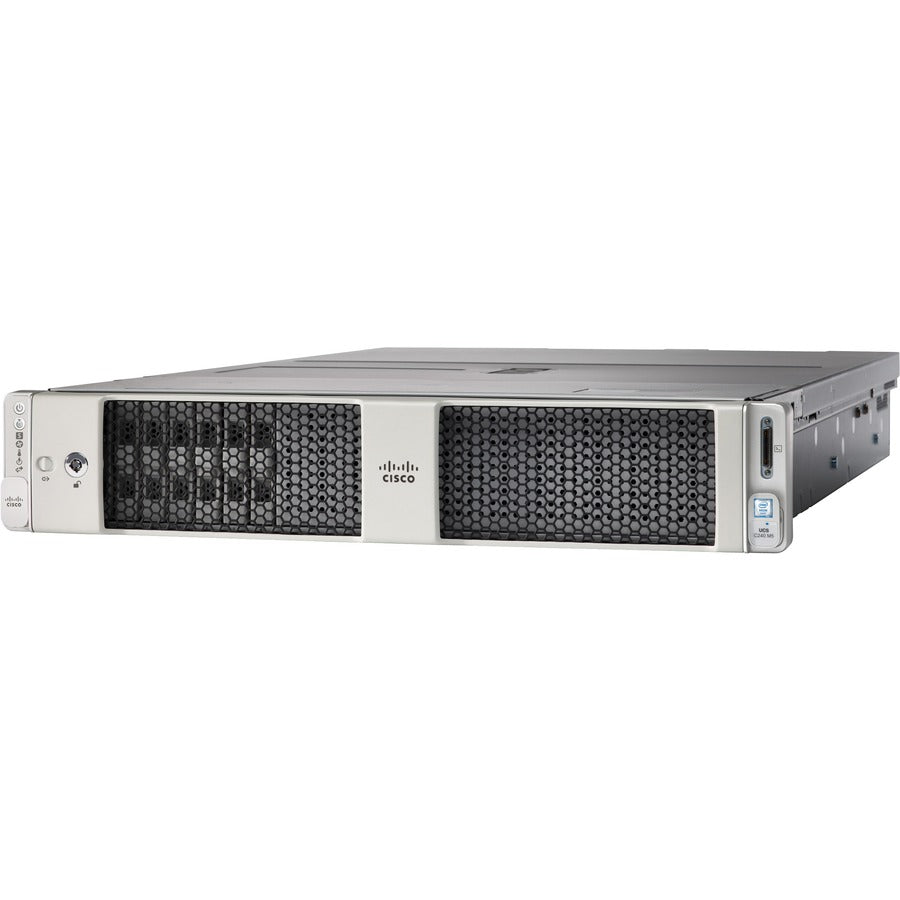 Cisco C240 M5 2U Rack-Mountable Server - 1 X Intel Xeon Silver 4110 2.10 Ghz - 16 Gb Ram - 12Gb/S Sas Controller