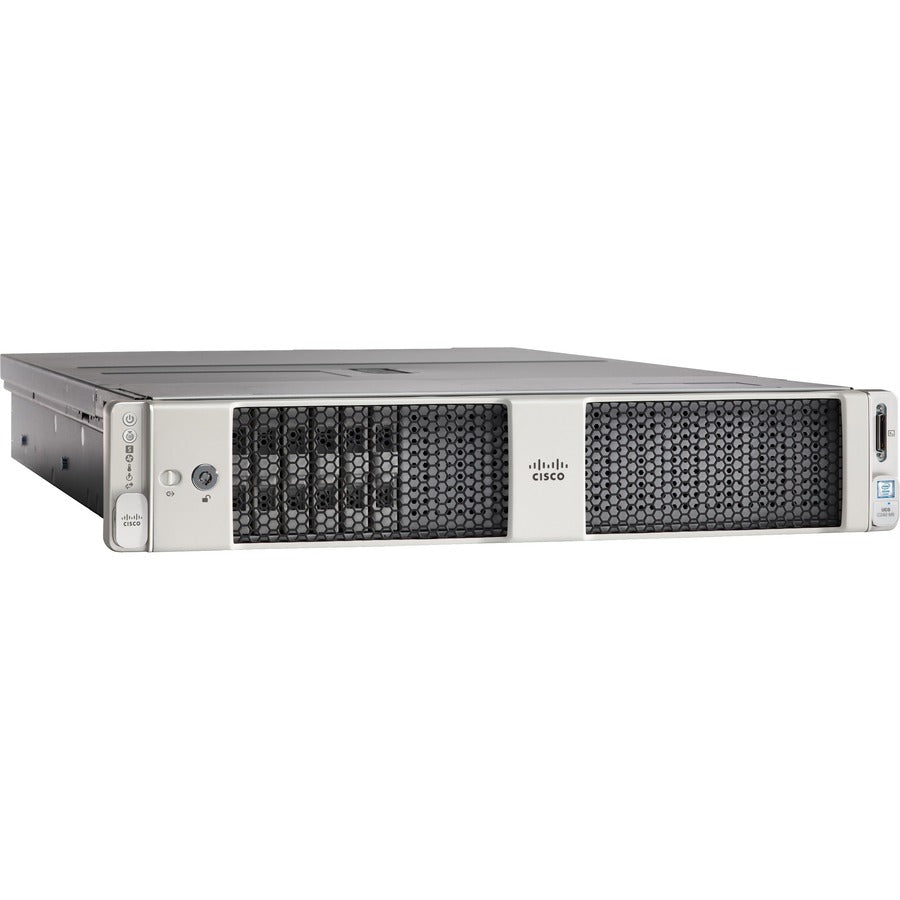 Cisco C240 M5 2U Rack-mountable Server - 2 x Intel Xeon Silver 4214R - 192 GB RAM - Serial ATA, 12Gb/s SAS Controller UCS-SP-C240M5C-B