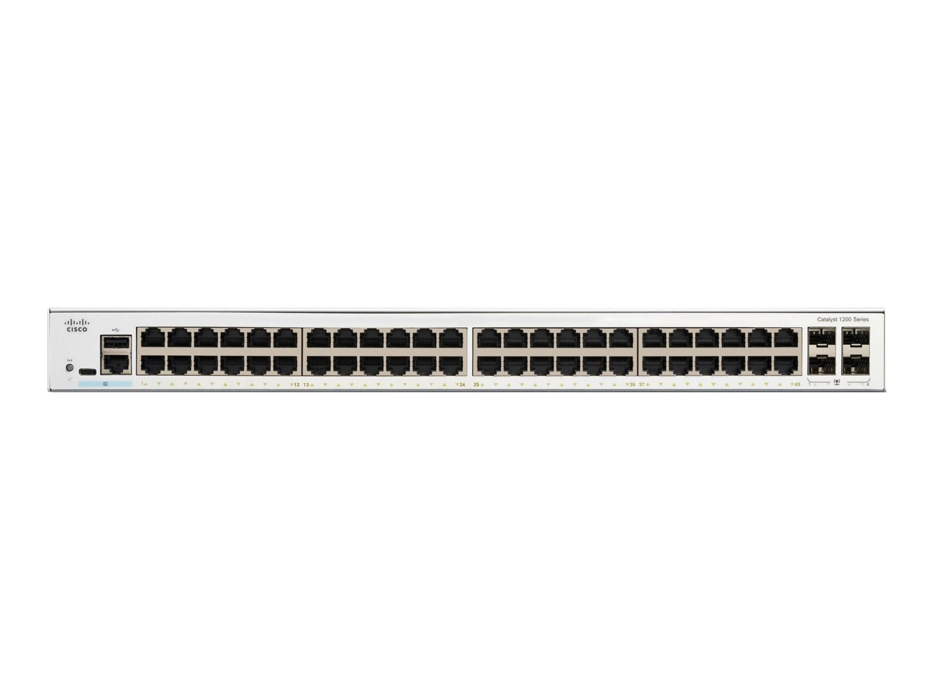 Cisco Catalyst 1200 48-Port Gigabit Switch with 4x1G SFP for SMB
