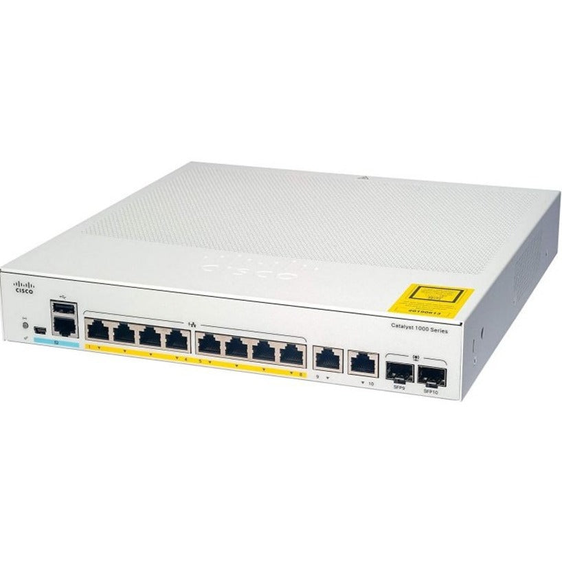 Cisco Catalyst 24-Port PoE+ Gigabit Switch - 4 SFP Uplinks Remanufactured | TecISoft C1000-24FP-4G-L-RF