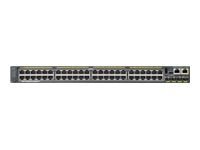 Cisco Catalyst 2960S-F48LPS-L - Switch - managed - 48 x 10/100 (PoE+) + 4 x Gigabit SFP - desktop, rack-mountable - PoE+