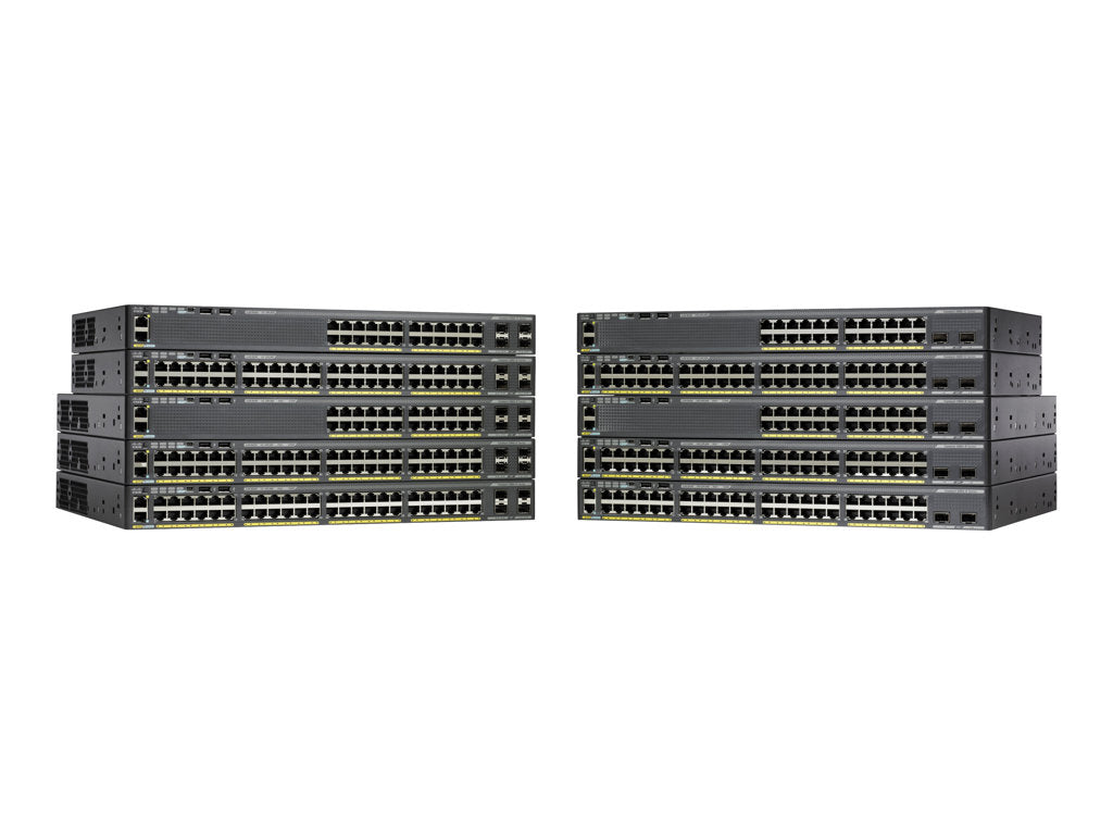 Cisco Catalyst 2960XR-48FPD-I - Switch - L3 - managed - 48 x 10/100/1000 (PoE+) + 2 x SFP+ - desktop, rack-mountable -