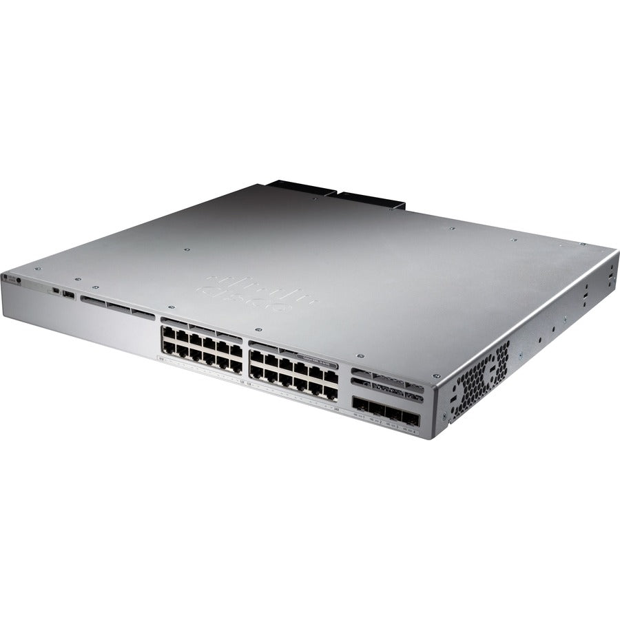 Cisco Catalyst 9300 24-port fixed Uplinks PoE+, 4X1G Uplinks, Network Essentials C9300L-24P-4G-E