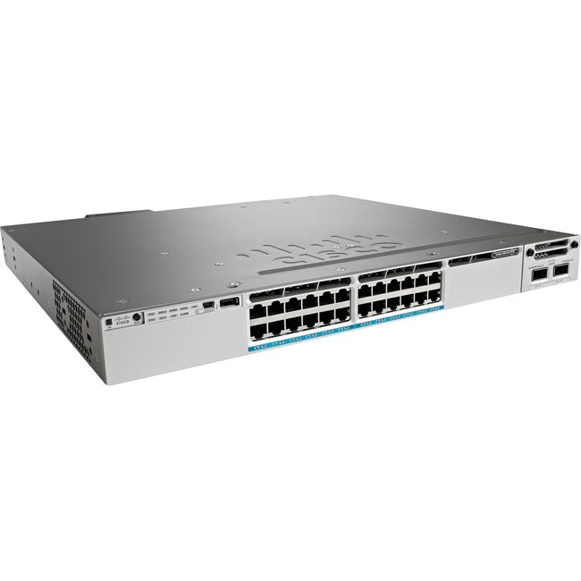 Cisco Catalyst WS-C3850-24XU Layer 3 Switch - Enterprise Network Infrastructure | Tecisoft WS-C3850-24XU-L-RF