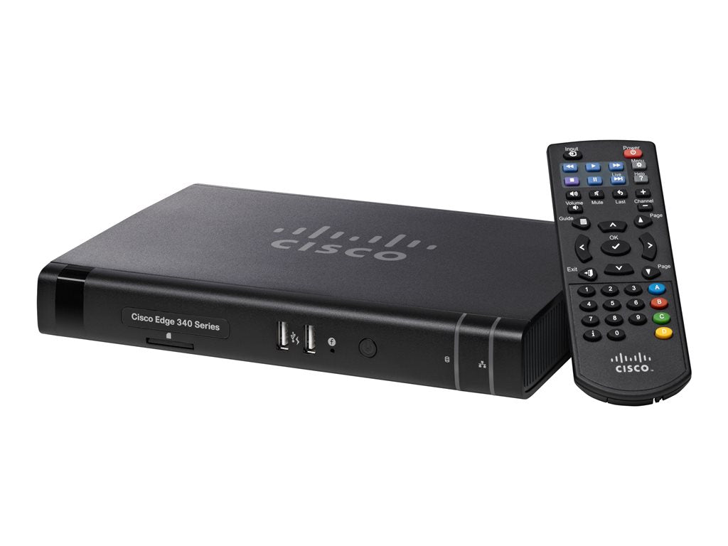 Cisco Edge 340 - Digital signage player - 2 GB RAM - 32 GB - 1080p - remanufactured
