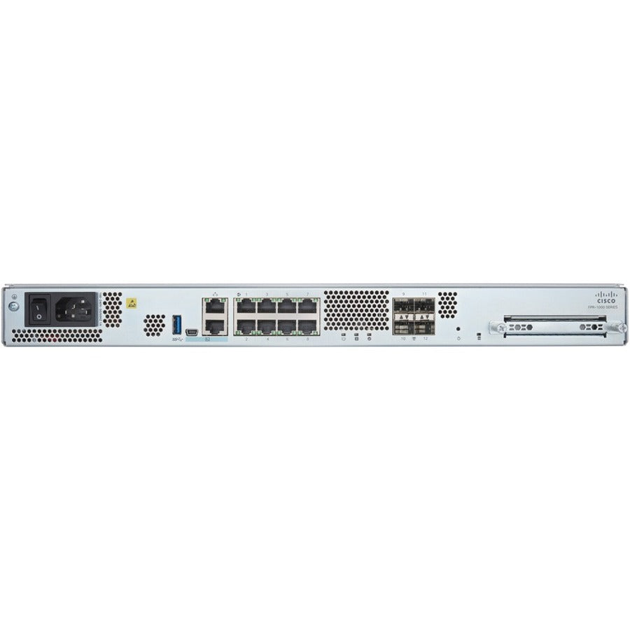 Cisco Firepower 1140 Network Security/Firewall Appliance - 8 Port - 1000Base-T,