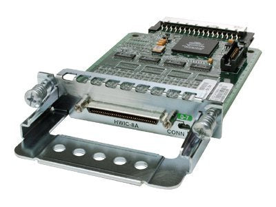 Cisco High-Speed - Expansion module - RS-232 x 8 - refurbished - for Cisco 18XX, 1921 4-pair, 1921 ADSL2+, 19XX, 28XX,
