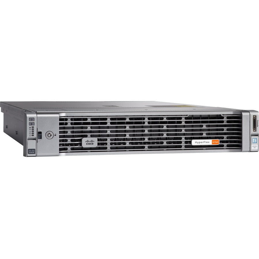 Cisco HyperFlex HX240c M4 2U Rack Server - 2 x Intel Xeon E5-2630 v3 2.40 GHz - 128 GB RAM - 12Gb/s SAS Controller HX-SP-240M4SXE1-3A