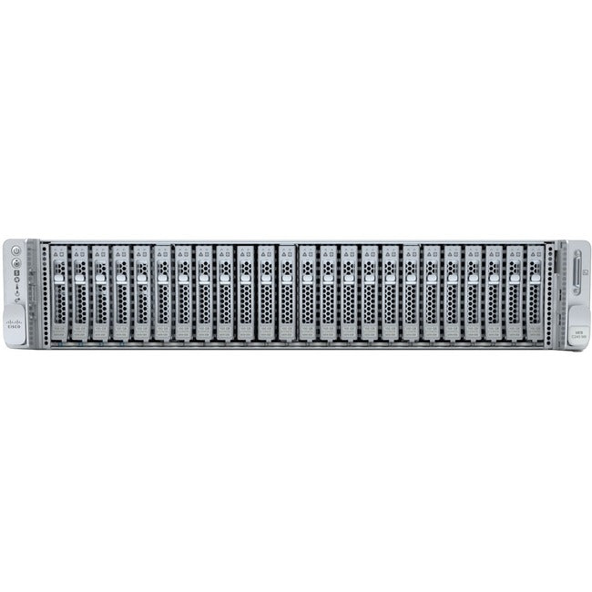 Cisco HyperFlex Barebone System - 2U Rack-mountable - 2 x Processor Support HXAF-E-240-M6SX