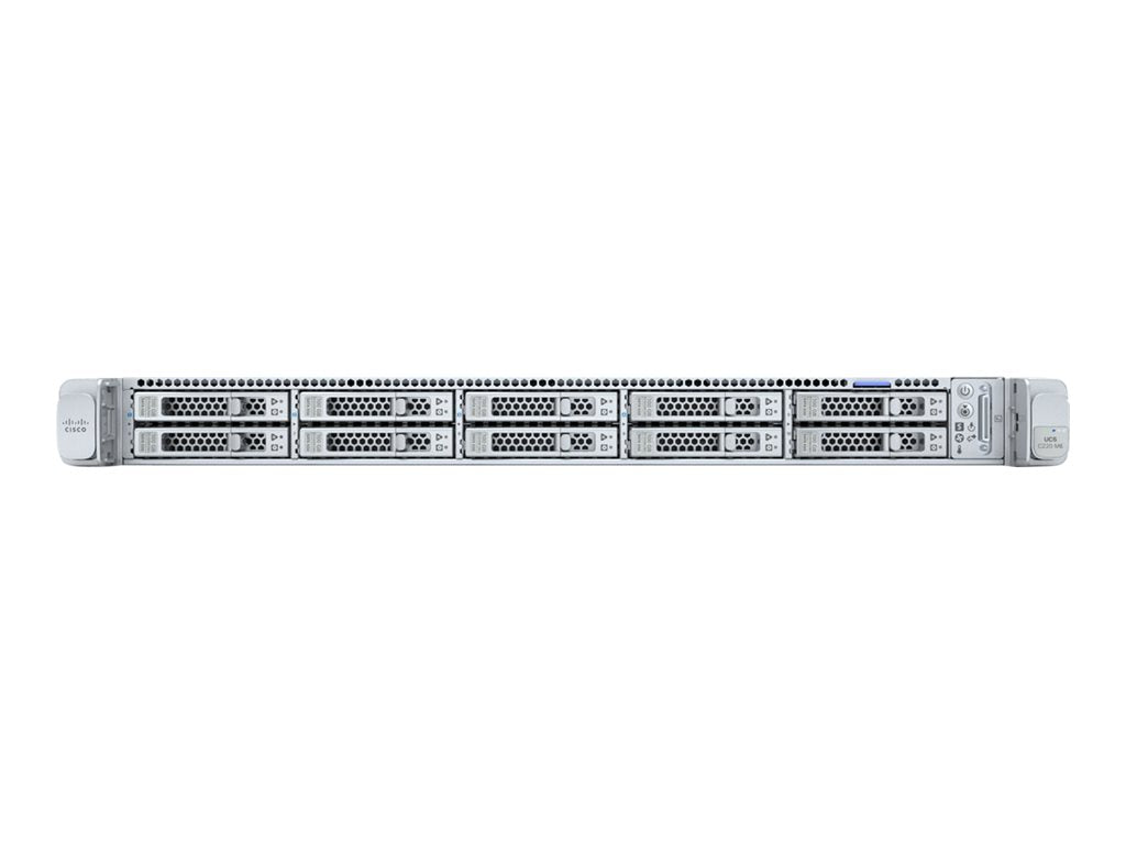 Cisco Hyperflex System HX220c Express M6 All NVMe - Server - rack-mountable - 1U - 2-way - no CPU up to - RAM 256 GB -