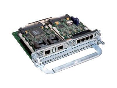 Cisco IP Communications Enhanced - Voice / fax module - refurbished - for Cisco 26XX, 28XX, 28XX V3PN, 29XX, 36XX, 37XX,