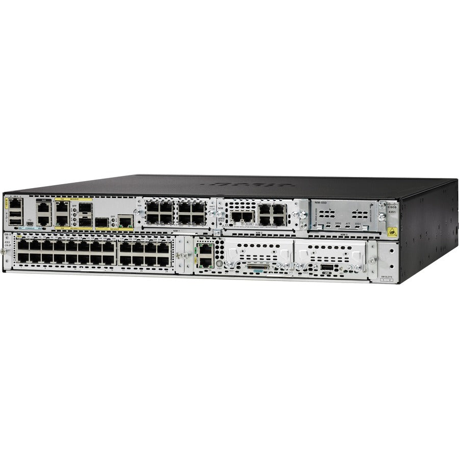 Cisco ISR4351 Integrated Services Router - WAN Aggregation Modular Design | Cisco ISR4351/K9-RF