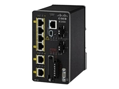 Cisco Industrial Ethernet 2000 Series - Switch - managed - 4 x 10/100 + 2 x 10/100/1000 - DIN rail mountable - refurbished IE-2000-4T-G-L-RF