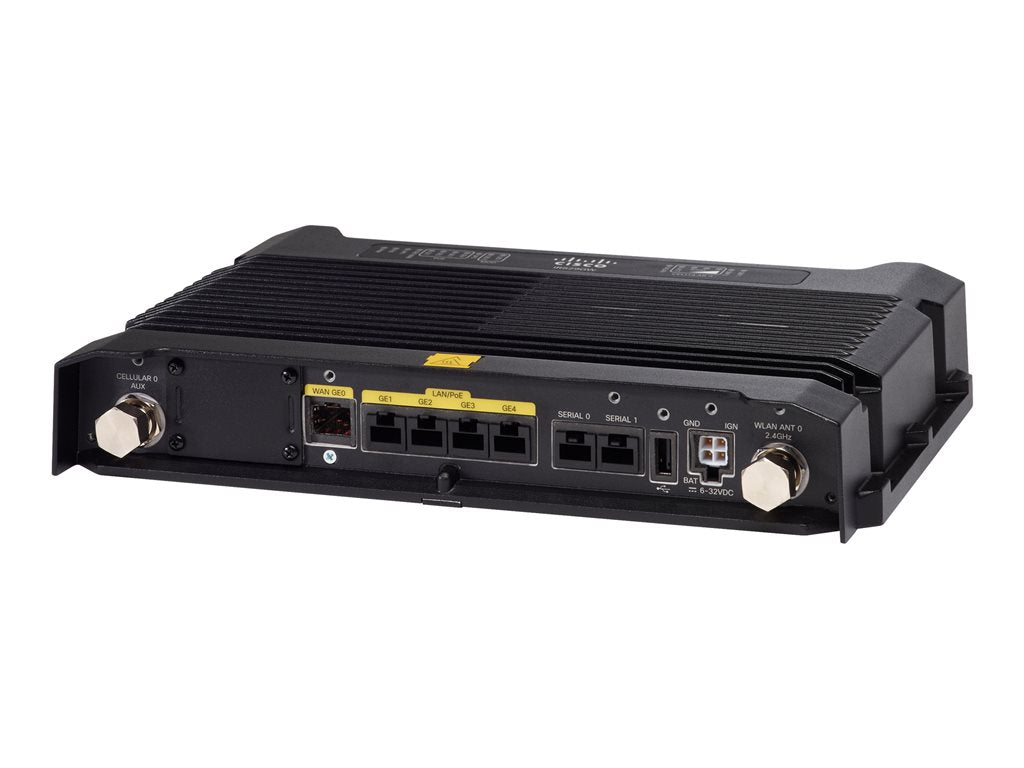 Cisco Industrial Router 829 - Wireless router - WWAN 4-port switch - 1GbE - Wi-Fi - Dual Band - remanufactured IR829GWLTELAZK9-RF