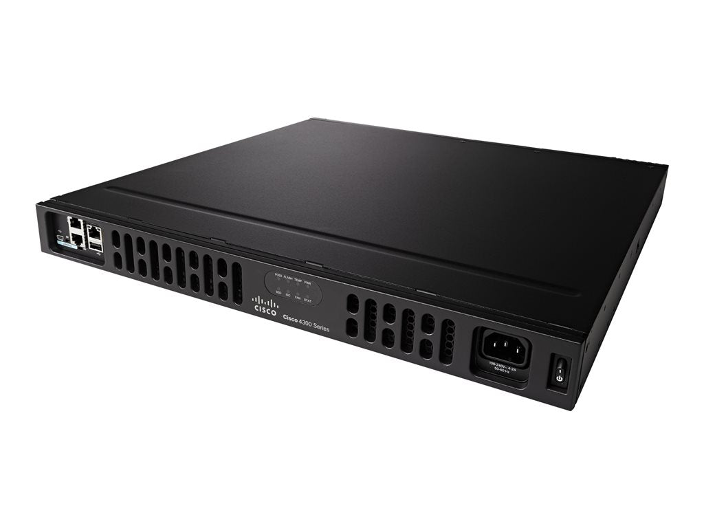 Cisco Integrated Services Router 4331 - - router - - 1GbE - WAN ports: 3 - rack-mountable - promo