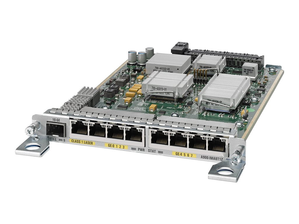 Cisco Interface Module - Expansion module - Gigabit Ethernet x 8 + 10 Gigabit SFP+ x 1 - for ASR 903
