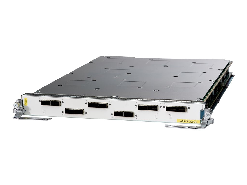 Cisco Line Card - Expansion module - 100 Gigabit QSFP28 x 12 - Consumption Model - for ASR 9904, 9910, 9912, 9922 A99-12X100GE-CM=