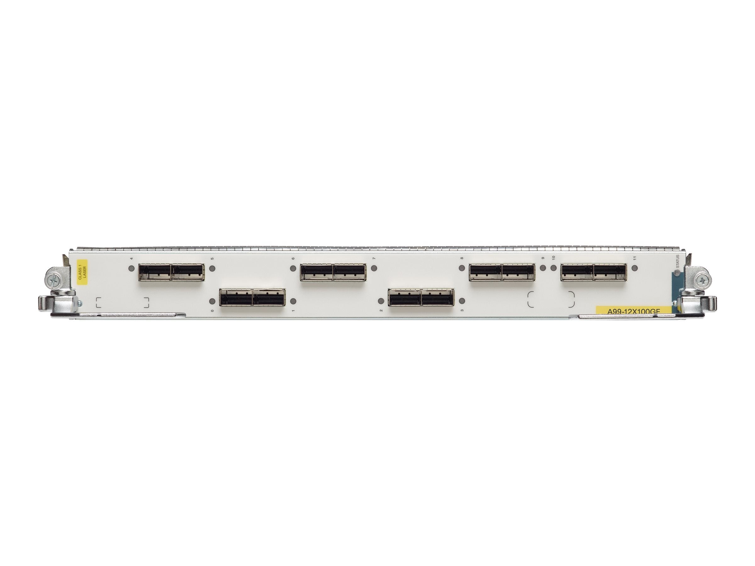 Cisco Line Card - Expansion module - 100 Gigabit QSFP28 x 12 - Consumption Model - for ASR 9904, 9910, 9912, 9922 A99-12X100GE-CM=