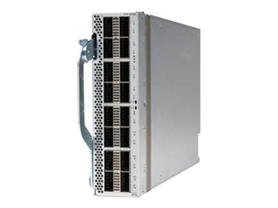 Cisco Line Expansion Module - Expansion module - 100 Gigabit QSFP28 x 16 - for P/N: N3K-C3408-QSFP-B, N3K-C3408-S, N3K-C3408-S=, NXM-X16C=