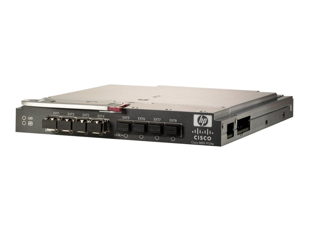 Cisco MDS 9124e Fabric Switch - Switch - 12 x 4Gb Fibre Channel + 2 x SFP - rack-mountable