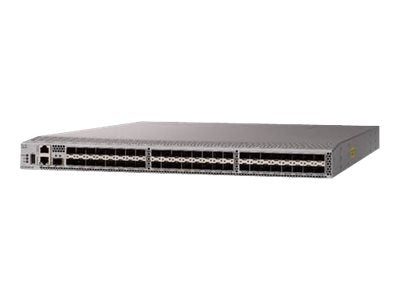 Cisco MDS 9148T - Switch - managed - 48 x 32Gb Fibre Channel SFP+ - rack-mountable - remanufactured DSC9148T48PETK9-RF
