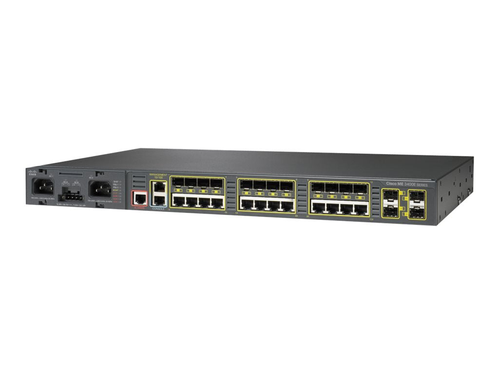 Cisco ME 3400EG-12CS - Switch - managed - 12 x combo Gigabit SFP + 4 x SFP - desktop, rack-mountable