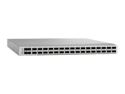 Cisco Nexus 3132Q-XL - Switch - L3 - managed - 32 x QSFP+ + 4 x SFP+ - back to front airflow - rack-mountable - remanufactured N3K-C3132Q-XL-RF
