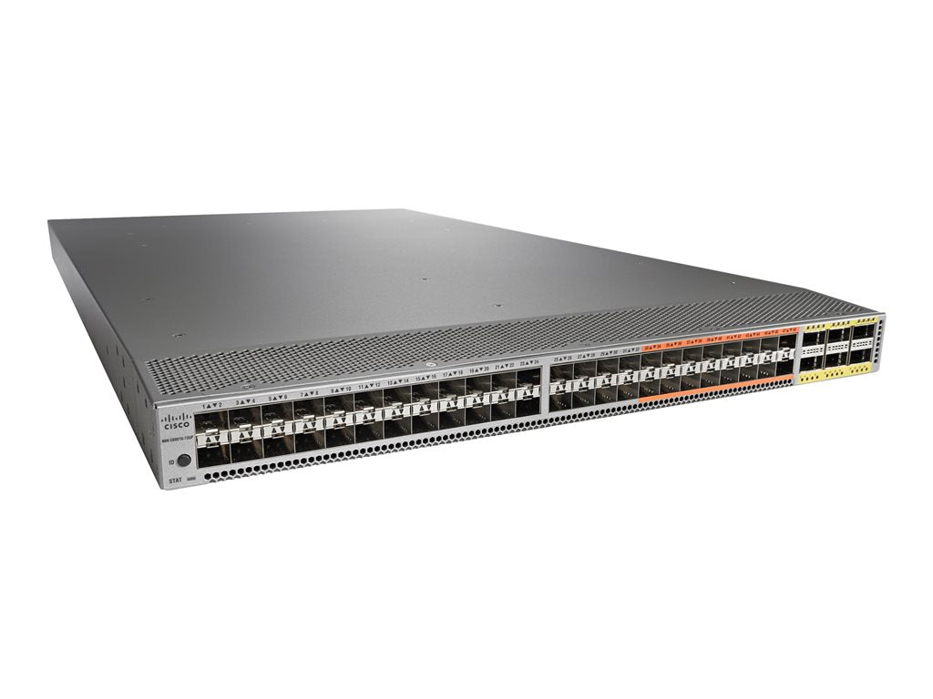 Cisco Nexus 5672UP - Switch - L3 - managed - 32 x 1 Gigabit / 10 Gigabit SFP+ + 16 x combo 1 Gigabit / 10Gb Ethernet / 40Gb Ethernet N5672UP-6FEX10G-RF