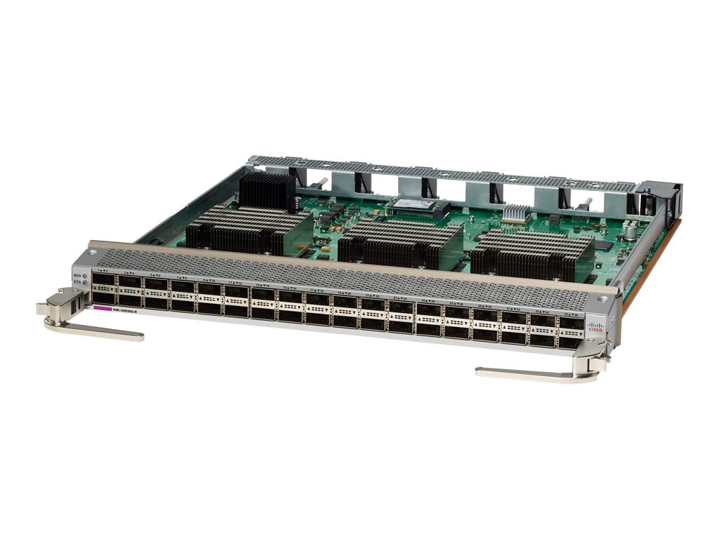 Cisco Nexus X9636Q-R - Expansion module - 40 Gigabit QSFP28 x 36 - remanufactured N9K-X9636Q-R-RF